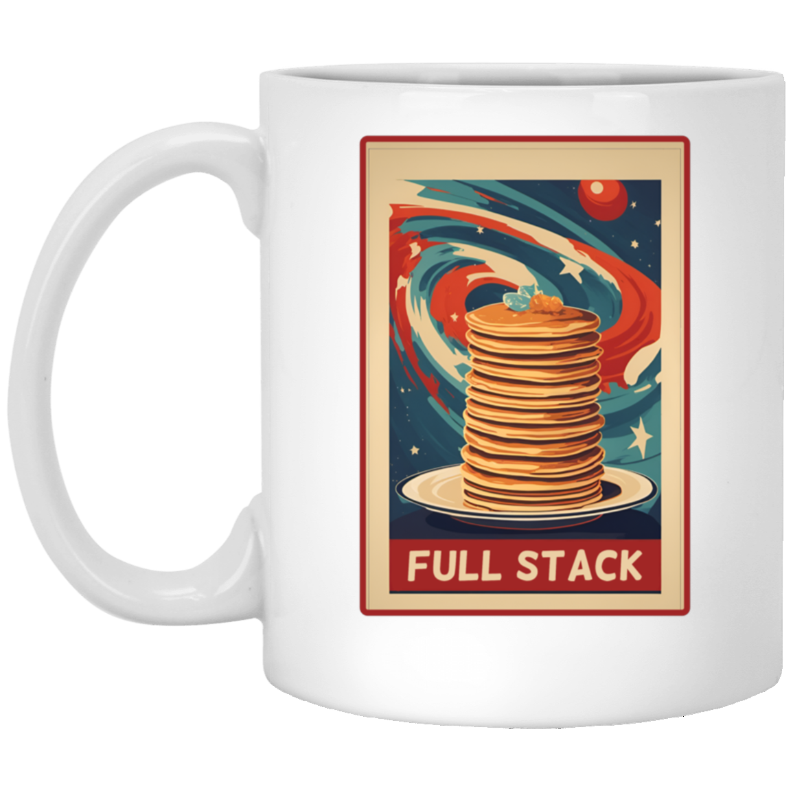 Full Stack Propaganda 11 oz. White Mug